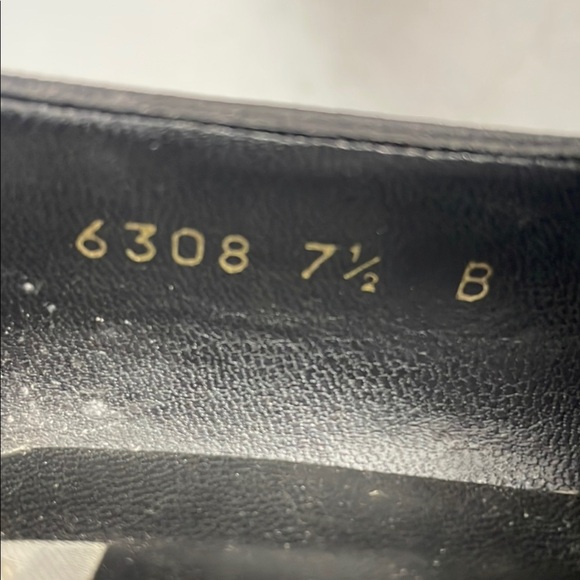 Aldo Black Velvet Loafers Slip-Ons with Gold Details - Picture 10 of 10